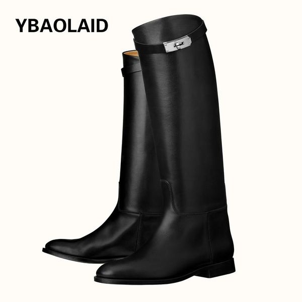 boots autumn winter sleeve thick heel low handsome 2021 genuine leather round toe high tube knight, Black
boots autumn winter sleeve thick heel low handsome 2021 genuine leather round toe high tube knight, Black