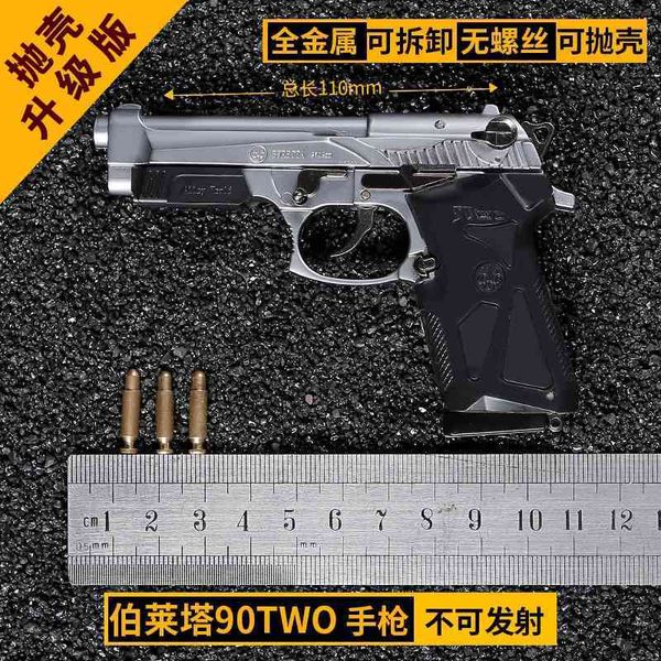 1: 2.1 shell throwing beretta 90two toy model alloy detachable and non launching