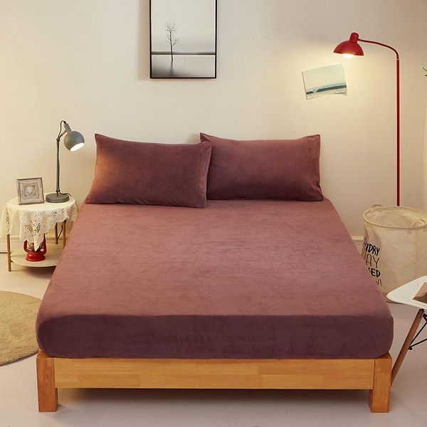 sheets & sets 1 pc flannel bed linen with elastic single queen size velvet mattress cover for winter solid color minimalist style sheet
sheets & sets 1 pc flannel bed linen with elastic single queen size velvet mattress cover for winter solid color minimalist style sheet
