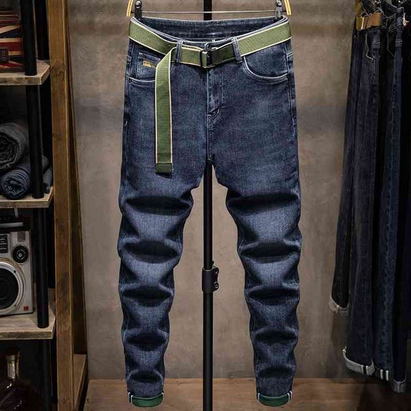 2021 jeans autumn thick fashion brand korean slim fit men's leisure trend long pants men, Black
2021 jeans autumn thick fashion brand korean slim fit men's leisure trend long pants men, Black