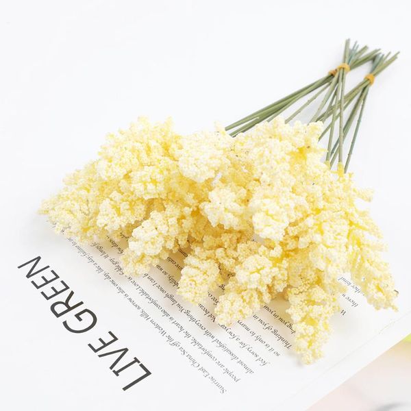 decorative flowers & wreaths 60 pcs artificial flower vanilla cereal plants berry spike fake wheat bridal bouquet home garden decoration wed
decorative flowers & wreaths 60 pcs artificial flower vanilla cereal plants berry spike fake wheat bridal bouquet home garden decoration wed