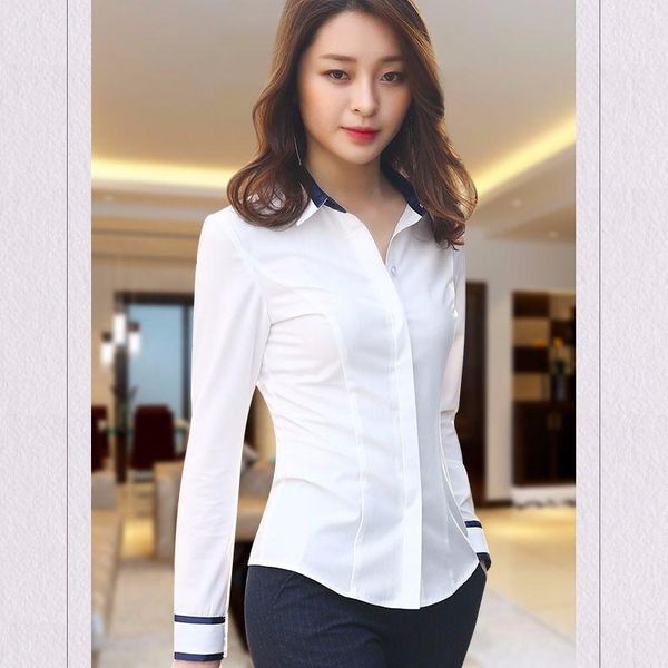 elegant shirt women clothing 2021 long sleeve white blouse korean office ladies work wear blusas femininas women's blouses & shirts
elegant shirt women clothing 2021 long sleeve white blouse korean office ladies work wear blusas femininas women's blouses & shirts