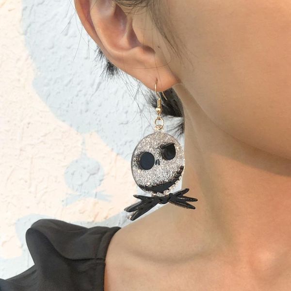 dangle & chandelier ihues devil ghost head earrings women fashion trend accessories halloween jewelry wholesale, Silver
dangle & chandelier ihues devil ghost head earrings women fashion trend accessories halloween jewelry wholesale, Silver