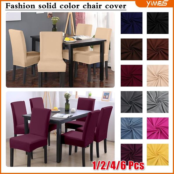 1/2/4/6pc solid color chair cover spandex stretch elastic slipcovers covers for el kitchen dining room
1/2/4/6pc solid color chair cover spandex stretch elastic slipcovers covers for el kitchen dining room
