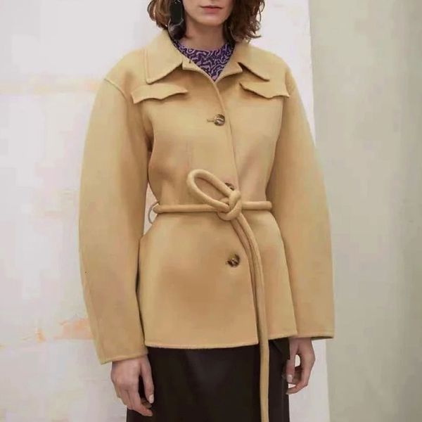 women's jackets winter wool coat thick high street jacket se5n, Black;brown