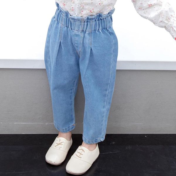 jeans toddler girls solid color high waist kids spring autumn children's clothes, Blue
jeans toddler girls solid color high waist kids spring autumn children's clothes, Blue
