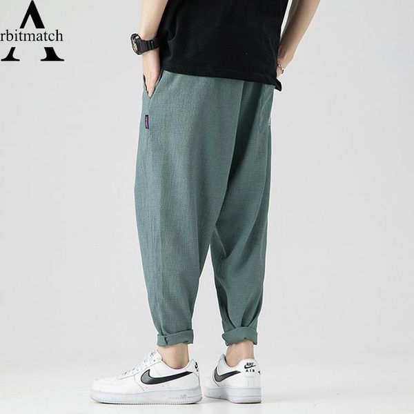 men's pants summer men ankle-length cotton breathable thin hip hop streewear harem harajuku oversize loose drawstring trousers, Black
men's pants summer men ankle-length cotton breathable thin hip hop streewear harem harajuku oversize loose drawstring trousers, Black