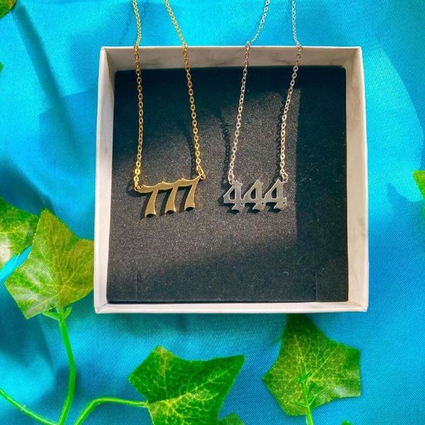chains goth 111 222 333 444 555 666 777 888 999 angel number necklaces for women stainless steel chain devil pendant necklace jewelry, Silver
chains goth 111 222 333 444 555 666 777 888 999 angel number necklaces for women stainless steel chain devil pendant necklace jewelry, Silver