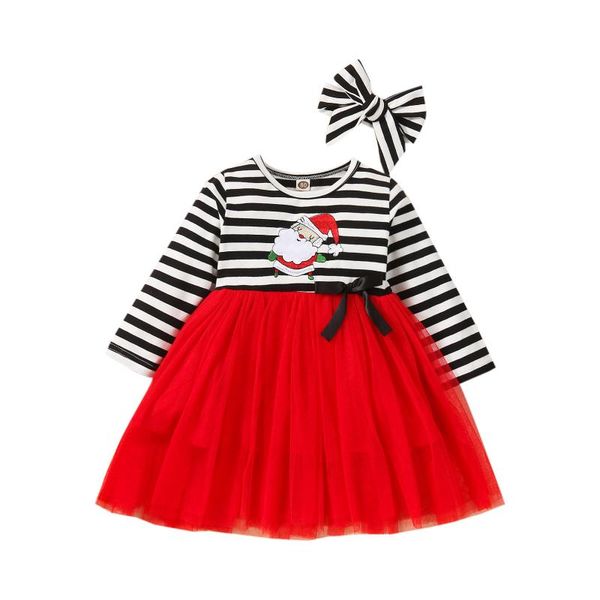 girl's dresses kids baby girls christmas dress, striped santa claus embroidery o-neck long sleeve gown with headband spring summer, 1-4, Red;yellow
girl's dresses kids baby girls christmas dress, striped santa claus embroidery o-neck long sleeve gown with headband spring summer, 1-4, Red;yellow