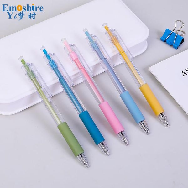 simple press neutral pen student ins ballpoint small fresh bullet test office plastic signature p999 pens, Blue;orange
simple press neutral pen student ins ballpoint small fresh bullet test office plastic signature p999 pens, Blue;orange