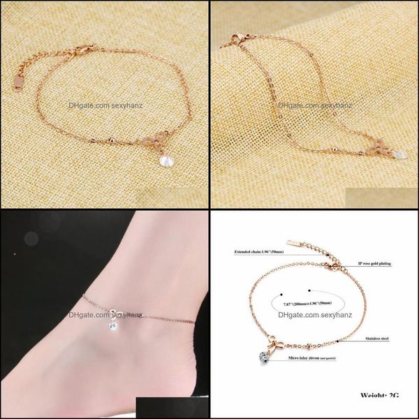 anklets jewelry fate love brand fashion style girls women for lady female beach ankle chain bracelet in rose gold color drop delivery 2021 h, Red;blue
anklets jewelry fate love brand fashion style girls women for lady female beach ankle chain bracelet in rose gold color drop delivery 2021 h, Red;blue