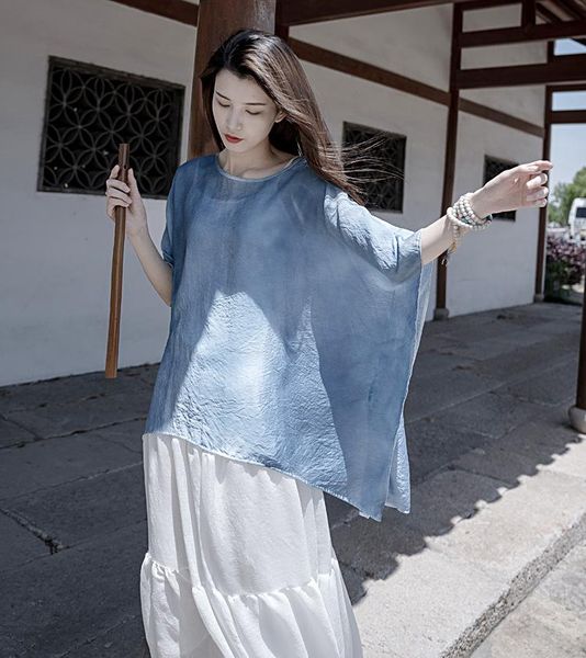 women's blouses & shirts women summer plus size spray dyeing blouse shirt female loose ladies 2021 oversized smock, White
women's blouses & shirts women summer plus size spray dyeing blouse shirt female loose ladies 2021 oversized smock, White