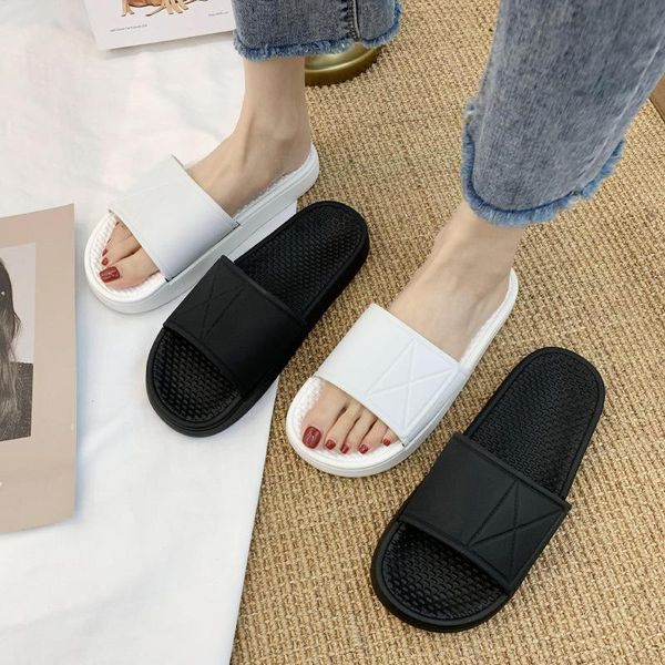 sandals 2021 slippers female summer couples indoor and outdoor wear increased soft bottom thick home men's tide, Black
sandals 2021 slippers female summer couples indoor and outdoor wear increased soft bottom thick home men's tide, Black