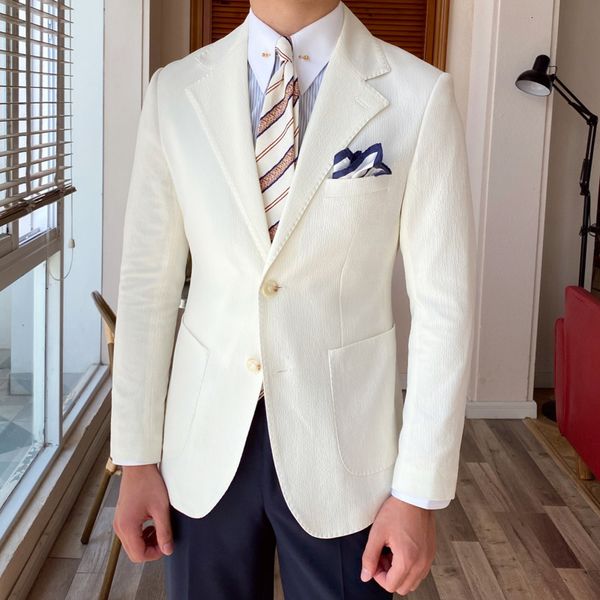 men's suits & blazers european men's jacket social club suit dinner party 2021 british business official office, White;black
men's suits & blazers european men's jacket social club suit dinner party 2021 british business official office, White;black