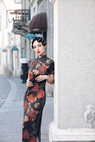 summer flower printed retro chinese style cheongsam daily casual mother dress clothes size xxl 3xl hanfu ethnic clothing, Red
summer flower printed retro chinese style cheongsam daily casual mother dress clothes size xxl 3xl hanfu ethnic clothing, Red