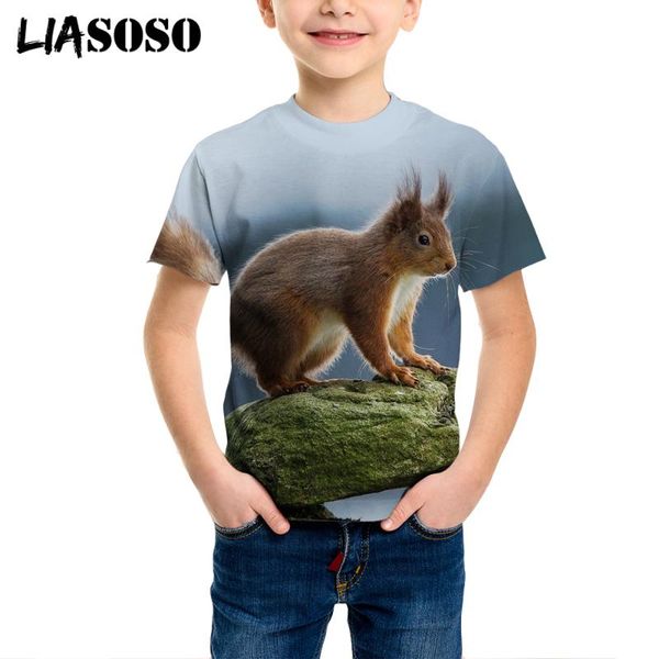 men's t-shirts liasoso 3d print kawaii squirrel funny animal harajuku girl kids shirt child's t-shirt short-sleeve pullover summer, White;black
men's t-shirts liasoso 3d print kawaii squirrel funny animal harajuku girl kids shirt child's t-shirt short-sleeve pullover summer, White;black