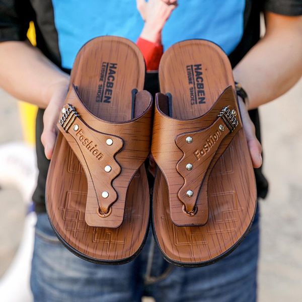 slippers solid leather flip flops men comfortable t-strap open toe sandals summer rome flop chinelo masculino beach slipper, Black
slippers solid leather flip flops men comfortable t-strap open toe sandals summer rome flop chinelo masculino beach slipper, Black