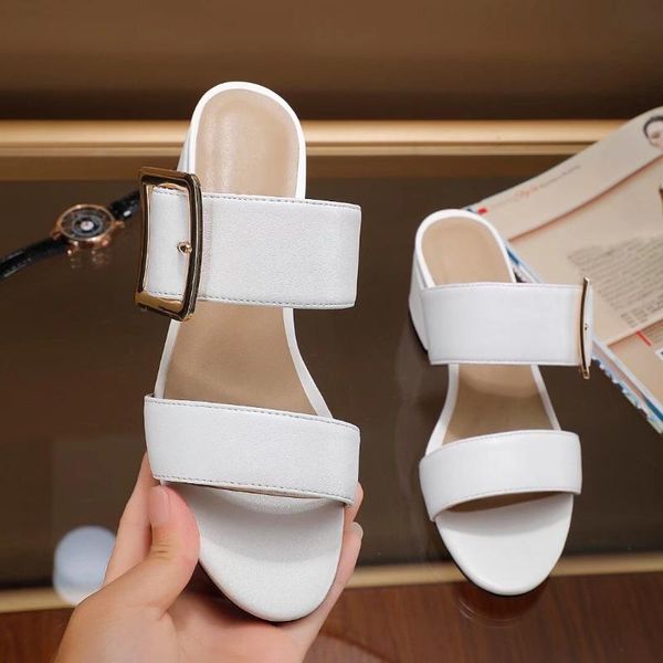 sandals 2021 women's dual-use in high heels fashion korean version of the simple outer wear and slippers, Black
sandals 2021 women's dual-use in high heels fashion korean version of the simple outer wear and slippers, Black