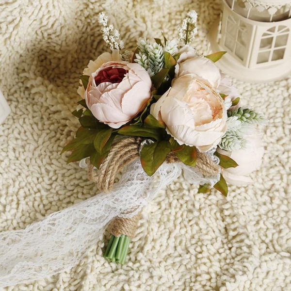 2pcs/pack classic wedding decorative flower artificial peony bride bouquet shooting props simulate holding flowers & wreaths
2pcs/pack classic wedding decorative flower artificial peony bride bouquet shooting props simulate holding flowers & wreaths