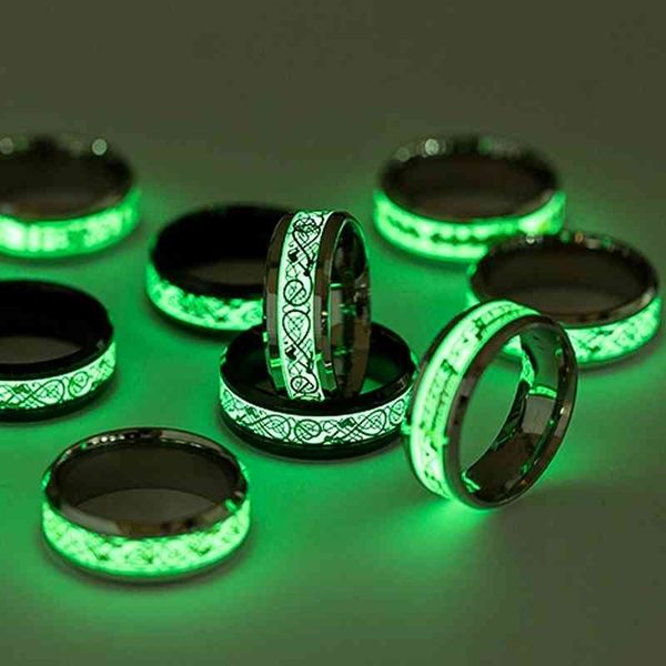 fashion luminous dragon ring love heart retro stainless steel fluorescent rings for men plus couple luxury jewelry gift, Silver
fashion luminous dragon ring love heart retro stainless steel fluorescent rings for men plus couple luxury jewelry gift, Silver