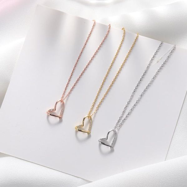 chains irregular love heart luxury rose gold color cubic zirconia clavicle chain necklace for women girls korean trendy jewelry sn2367, Silver
chains irregular love heart luxury rose gold color cubic zirconia clavicle chain necklace for women girls korean trendy jewelry sn2367, Silver