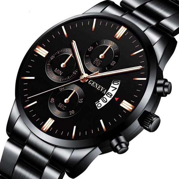 watch calendar steel belt quartz men's three eye large dial business, Slivery;brown
watch calendar steel belt quartz men's three eye large dial business, Slivery;brown
