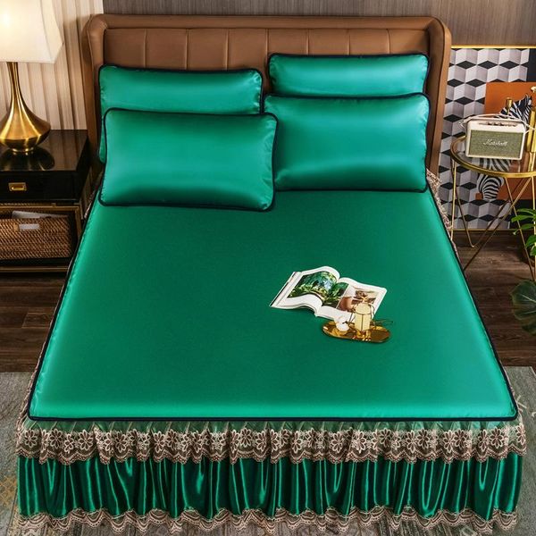 sheets & sets european style bed skirt series solid color cool spreads ice mat queen king size bedding home textiles with cases sheet
sheets & sets european style bed skirt series solid color cool spreads ice mat queen king size bedding home textiles with cases sheet
