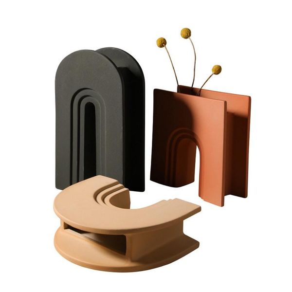 vases modern art ceramic geometric flower figurines nordic arch for pots table living room decoration christmas gifts
vases modern art ceramic geometric flower figurines nordic arch for pots table living room decoration christmas gifts
