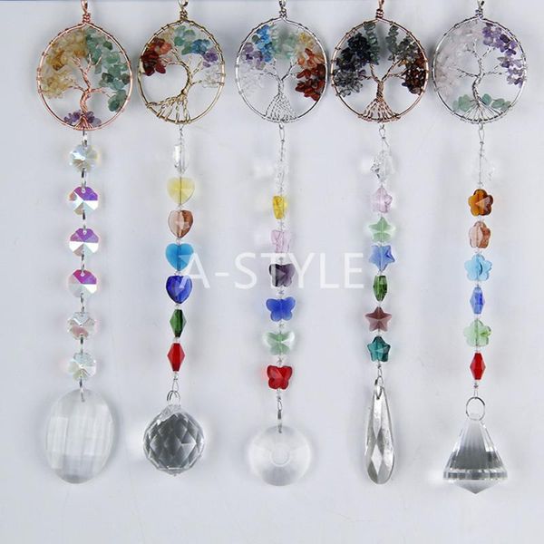 garden decorations leisi natural stone tree of life suncatcher window hanging ornament rainbow maker collection for home decor
garden decorations leisi natural stone tree of life suncatcher window hanging ornament rainbow maker collection for home decor