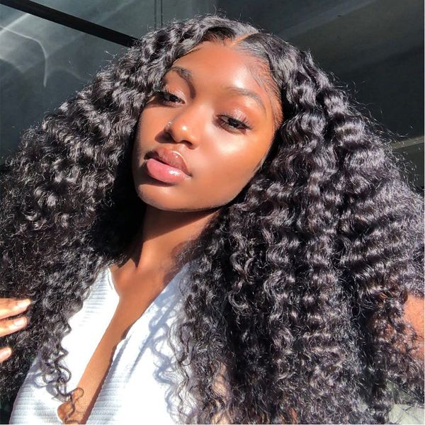 lx brand synthetic hair deep curly lace front wigs heat resistant fiber hair natural hairline daily used/cosplay wig for womenfactory direct, Black
lx brand synthetic hair deep curly lace front wigs heat resistant fiber hair natural hairline daily used/cosplay wig for womenfactory direct, Black