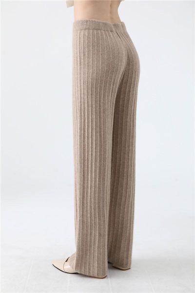 women's pants & capris 100%cashmere twill striped knit women fashion wide leg elastic waist full trousers l size, Black;white
women's pants & capris 100%cashmere twill striped knit women fashion wide leg elastic waist full trousers l size, Black;white