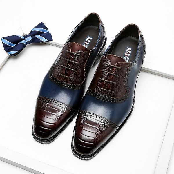 phenkang men genuine wingtip leather oxford pointed toe laces up oxfords dress brogues wedding business platform shoes, Black
phenkang men genuine wingtip leather oxford pointed toe laces up oxfords dress brogues wedding business platform shoes, Black