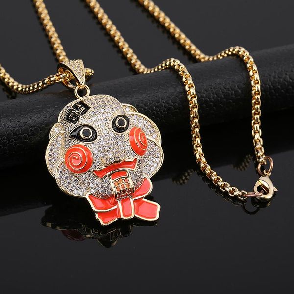 pendant necklaces film and television peripheral characters hip hop style necklace men women friends gift fashion accessories, Silver
pendant necklaces film and television peripheral characters hip hop style necklace men women friends gift fashion accessories, Silver