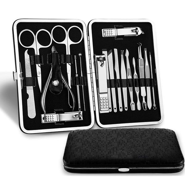 nail art kits 18 pcs/set tools stainless steel clipper kit professional pedicure scissors tweezer ear pick manicure set
nail art kits 18 pcs/set tools stainless steel clipper kit professional pedicure scissors tweezer ear pick manicure set