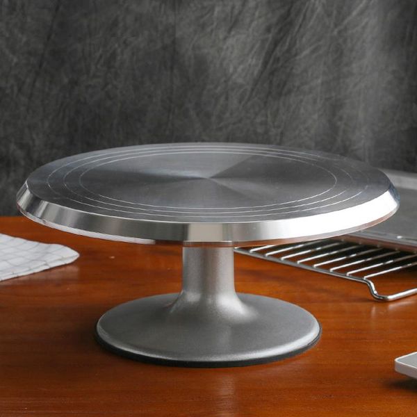baking & pastry tools 360° revolving cake stand aluminium alloy ktichen rotating turntable metal table mounted cream decorating
baking & pastry tools 360° revolving cake stand aluminium alloy ktichen rotating turntable metal table mounted cream decorating