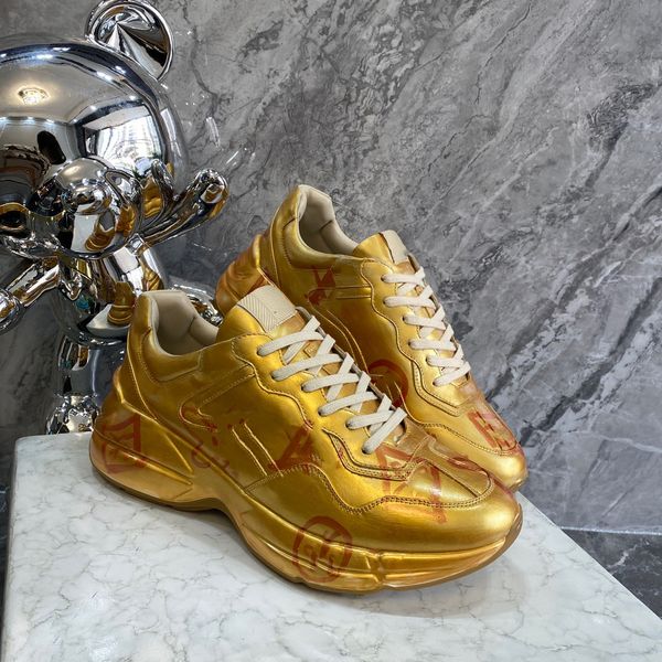 2021 rhyton fashion tongue height increase sneaker boots daddy shoes 7 colors genuine leather graffiti sport shoes 35-45, Black
2021 rhyton fashion tongue height increase sneaker boots daddy shoes 7 colors genuine leather graffiti sport shoes 35-45, Black
