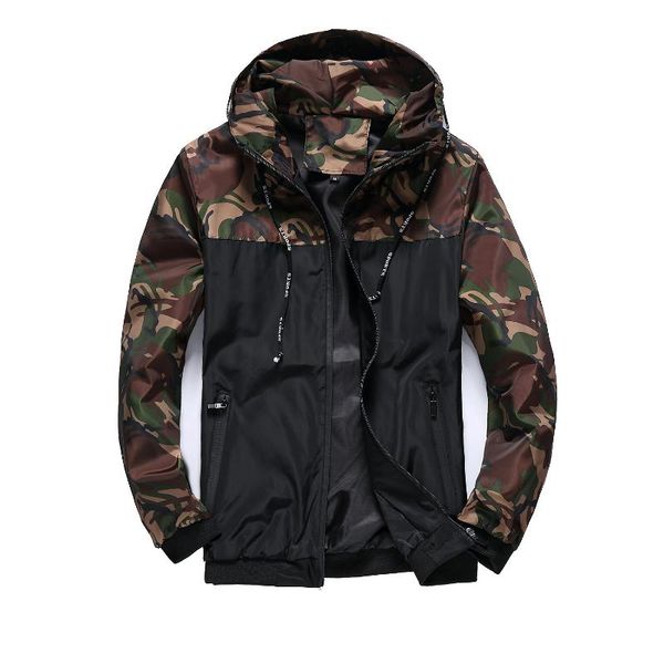 men's jackets camouflage jacket tooling hooded color matching youth wish amazon shrimp leather manufacturer, Black;brown
men's jackets camouflage jacket tooling hooded color matching youth wish amazon shrimp leather manufacturer, Black;brown