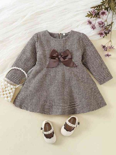baby girl houndstooth print bow front dress she, Red;yellow
baby girl houndstooth print bow front dress she, Red;yellow