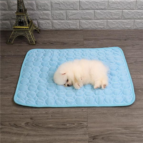 kennels & pens pet cooling mat breathable ice silk pad for dogs cats summer comfortable soft mattress bed kennel
kennels & pens pet cooling mat breathable ice silk pad for dogs cats summer comfortable soft mattress bed kennel
