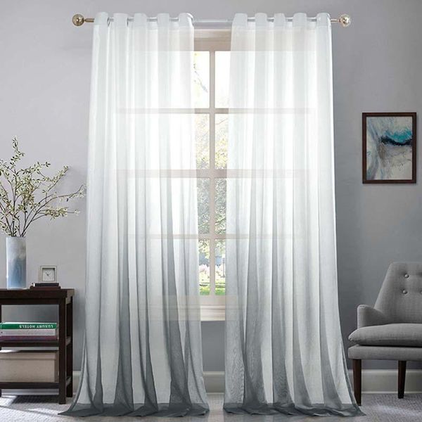 curtain & drapes gradient ombre semi sheer curtains windows treatment voiles for dining living kid's room bedroom decor grommet tj3855
curtain & drapes gradient ombre semi sheer curtains windows treatment voiles for dining living kid's room bedroom decor grommet tj3855