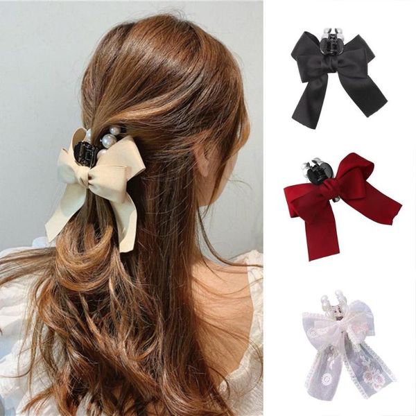hair clips & barrettes stylish vintage bow pearl claw strong hold non slip bowknot hairpins accessories for elegant women girls ornament, Golden;silver
hair clips & barrettes stylish vintage bow pearl claw strong hold non slip bowknot hairpins accessories for elegant women girls ornament, Golden;silver