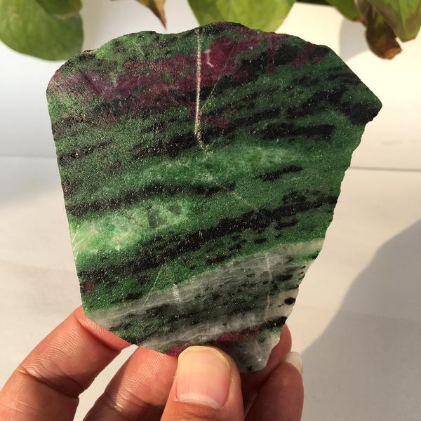 decorative objects & figurines natural epidote green redstone reiki healing home decoration 
decorative objects & figurines natural epidote green redstone reiki healing home decoration