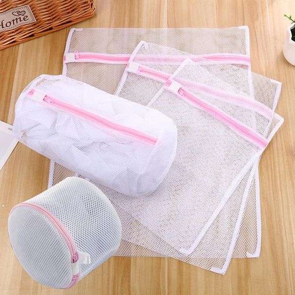 laundry bags mesh bag polyeste wash coarse net basket for washing machines clothes sock bra 
laundry bags mesh bag polyeste wash coarse net basket for washing machines clothes sock bra