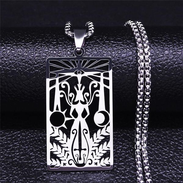 tarot divination sword sun moon goddess stainless steel women/men silver color statement necklace jewelry bijoux n4360s03 pendant necklaces
tarot divination sword sun moon goddess stainless steel women/men silver color statement necklace jewelry bijoux n4360s03 pendant necklaces