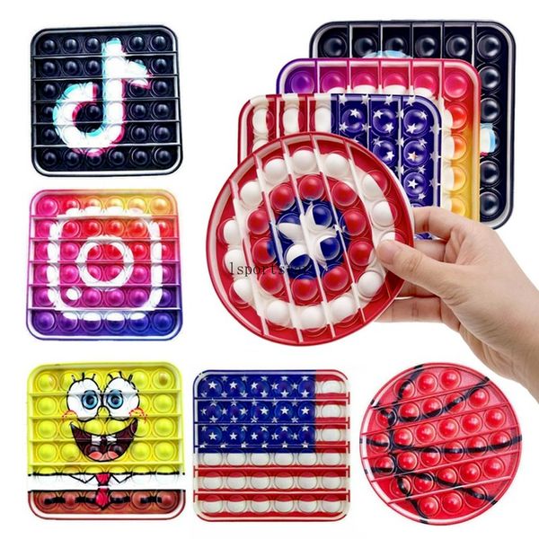 new tiktok ins flags push bubble fidget sensory toy autism special needs squeeze funny dinosaur antistress stress relief toys c2996
new tiktok ins flags push bubble fidget sensory toy autism special needs squeeze funny dinosaur antistress stress relief toys c2996