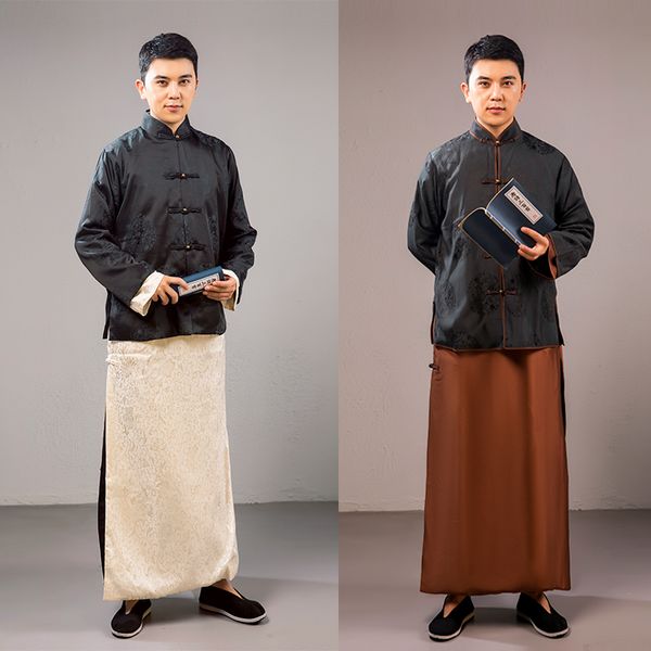 chinese ethnic clothing stage wear ancient costume men's national qing dynasty outfit traditional tang suit clothes tv film performance, Red
chinese ethnic clothing stage wear ancient costume men's national qing dynasty outfit traditional tang suit clothes tv film performance, Red