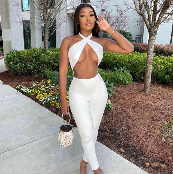 2021 new women jumpsuit designer fashion casual slim open back hanging neck solid color high waist tight casual sports rompers 8341, Black;white
2021 new women jumpsuit designer fashion casual slim open back hanging neck solid color high waist tight casual sports rompers 8341, Black;white