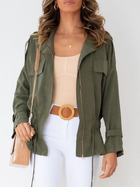 women's jackets military bomber jacket women plus size outerwear casual loose coat autumn long sleeve female windbreaker zip up oversiz, Black;brown
women's jackets military bomber jacket women plus size outerwear casual loose coat autumn long sleeve female windbreaker zip up oversiz, Black;brown