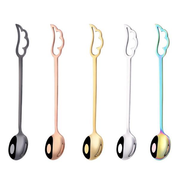 spoons creative wing-shaped dessert spoon 304 stainless steel coffee ice cream / stirring tea polished mini
spoons creative wing-shaped dessert spoon 304 stainless steel coffee ice cream / stirring tea polished mini