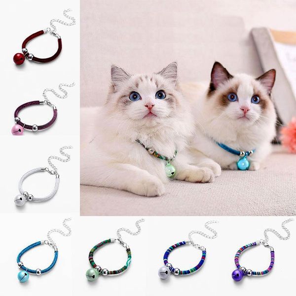 cat collars & leads ethnic style weave kitten collar cartoon stripe adjustable small pet dog bells necklace for harness supplies accessories
cat collars & leads ethnic style weave kitten collar cartoon stripe adjustable small pet dog bells necklace for harness supplies accessories